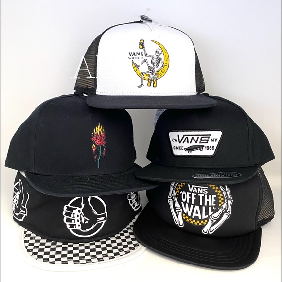 VANS Men’s Cap SnapBack Full Patch Cotton Black - Picture 8 of 8